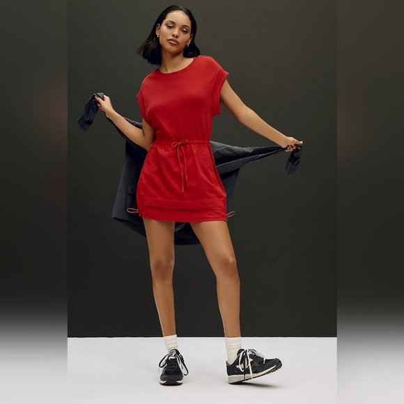 Anthropologie Dresses & Skirts - Anthropologie Red Mini Dress
